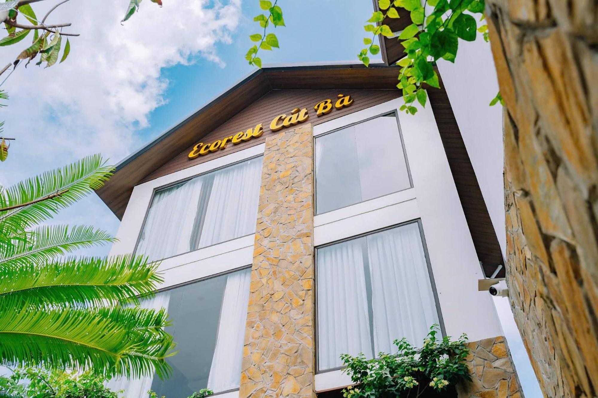Ecorest Villa Cat Ba Chan Chau Exterior foto
